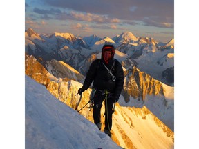 Climber and author Steve Swenson on the summit of 6500m Tsok Kangri after first ascent. Swenson is here in Vancouver on April 19 for a Special VIMFF Show at Centennial Theatre in North Vancouver. Steve will present from his new book Karakoram – Climbing Through the Kashmir Conflict.
