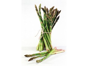 Asparagus is a favourite spring vegetable, but don't snap the stems.