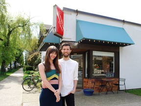 Collette Griffiths and Chris Allen, owners of Federal Store.