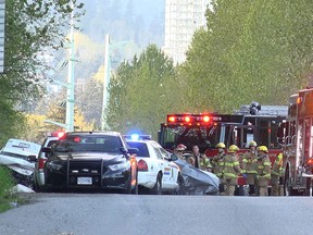 Two young girls and a 30-year-old woman are dead after a devastating three-car crash in Coquitlam on the evening of April 28, 2017.