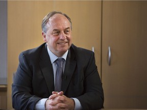 Green party leader Andrew Weaver met with the Vancouver Sun and Province editorial board on Friday.