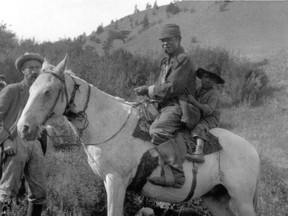 "Chilcotin Indian, 190" from the collection of Frank Swannell. B.C. Archives