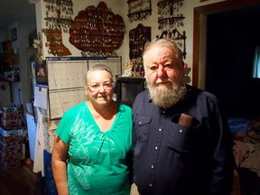David and Elouise Lord, parents of convicted killer Derik Lord, at their home near Chilliwack in 2015. David Lord has lost his appeal of a conviction for trespassing at Matsqui Institution, where his son is jailed. The Lords have long maintained their son’s innocence in the deaths of Sharon Huenemann and her mother Doris Leatherbarrow in 1990.
