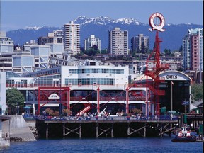 Lonsdale Quay in North Vancouver, destination for the passenger SeaBus ferry and the on-foot gateway to the North Shore. The area was the only one in Metro Vancouver that saw a decline in homelessness from the previous count in 2014.