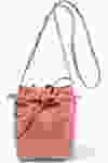Mansur Gavriel Mini Mini Bucket Bag in patent leather, $395 USD at Net-a-Porter.