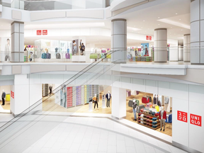 UNIQLO is opening in Metrotown this fall.