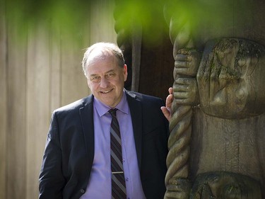 Green Party leader Andrew Weaver in Vancouver.