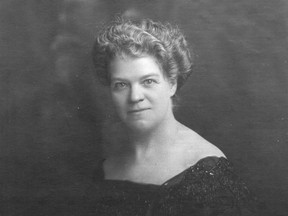 Sara Ann (Maclure) McLagan, the first woman to serve as publisher of a major Canadian daily newspaper.