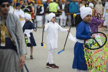 Surrey's annual Vaisakhi parade  drew hundreds of thousands off participants Saturday, April 22, 2017.