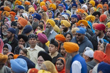 Surrey's annual Vaisakhi parade  drew hundreds of thousands off participants Saturday, April 22, 2017.