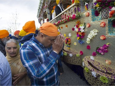 Surrey's annual Vaisakhi parade  drew hundreds of thousands off participants Saturday, April 22, 2017.