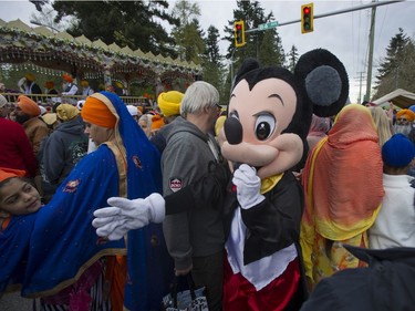 Surrey's annual Vaisakhi parade  drew hundreds of thousands off participants Saturday, April 22, 2017.