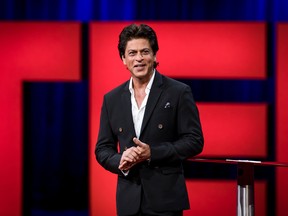 Shah Rukh Khan speaks at TED2017 - The Future You, April 24-28, 2017, Vancouver, BC, Canada.