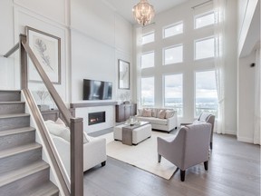 The 'Ravenview' show home at The Ridge at Burke Mountain, a project from Foxridge Homes.