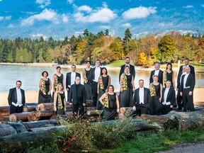 The Vancouver Chamber Choir makes music for Good Friday at the Orpheum Theatre.