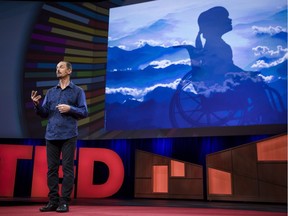 Artificial intelligence developer Tom Gruber speaks at TED 2017 — The Future You — in Vancouver.