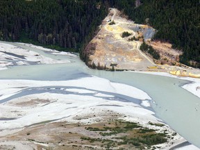 Tulsequah Chief mine site, circa 2010.