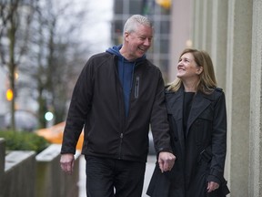 Glenn Miller, who has polycystic kidney disease and has been looking for a living donor, with his girlfriend Cindy Seitz.