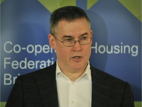 Thom Armstrong is the executive director of the Co-op Housing Federation of B.C.