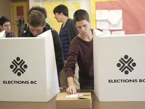 The B.C. provincial election will take place on May 9.