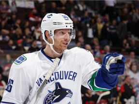 Jannik Hansen did his best to point the Canucks in the right direction.