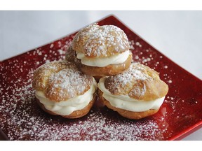 Housing affordability conference attendees in 2016 dined on sweets like caramel cream puffs.