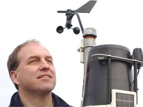 The B.C. Court of Appeal has ordered a new trial in a defamation lawsuit against the National Post by climate-scientist and politician Andrew Weaver, who was originally awarded $50,000 in damages. University of Victoria professor Dr. Andrew Weaver with a weather station atop his Victoria office in 2004.