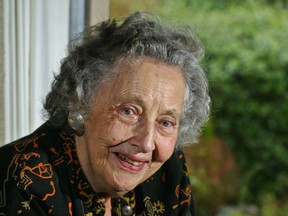 P.K. Page at her home in Victoria in 2006.