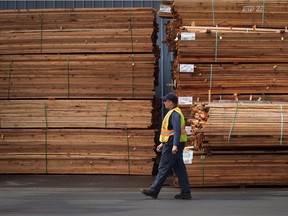 While the duty imposed on Canadian softwood lumber is currently about 20 per cent, in June the U.S. Commerce Department is expected to tack on an additional anti-dumping duty.