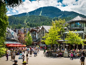 The B.C. Wildfire Service is conducting training exercises with Whistler and Blackcomb staff using a live fire and are letting the public know it is not a cause for concern.