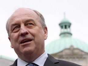 B.C. Green party leader Andrew Weaver speaks to media in the rose garden on the Legislature grounds in Victoria, B.C., on May 10, 2017. Kinder Morgan&#039;s plan to raise money for its Trans Mountain expansion through an initial public offering could not come at a more awkward time. In addition to ongoing protests and federal court challenges, a vote recount in B.C. could tilt the balance of power, giving the Greens or NDP a chance to bog down the $7.4-billion project. The recount begins Monday. THE