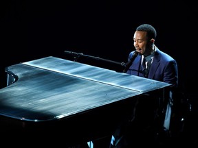 Musician John Legend performs onstage during the 89th Annual Academy Awards at Hollywood & Highland Center on February 26, 2017 in Hollywood, California.