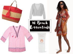 10 beach essentials to pack on your next vacation.