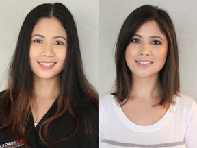 Bernice Chang is a 34-year-old technical writer. She is a new mom and has been neglecting her hair since being on maternity leave. On the left is Bernice before her makeover by Nadia Albano.