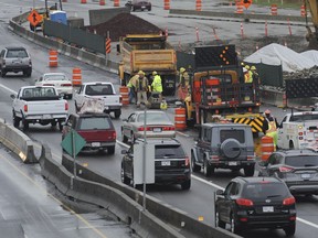 Crews have started tearing up sections of Lougheed Highway to complete upgrades on a natural gas line. Check our map to see what's affected.