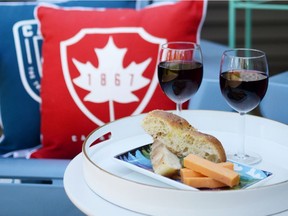 Celebrate Canada -- and the summer season -- with Canadian-inspired sips, nibbles and decor. Pillows from PC Home.