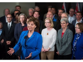 B.C. Premier Christy Clark has a few options now that the NDP and Green parties have struck a deal to share power. None seem appealing for Clark.