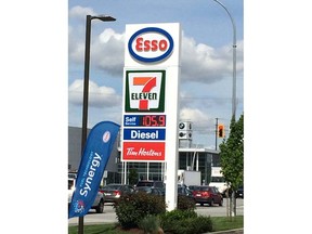 Two Esso stations in Langley have dropped their price aggressively, causing line-ups and delays on Glover Road.