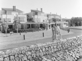 Decades-long leases for industries along False Creek expired in 1970, and new housing along the south-shore seawall took their place, signalling a residential revitalization of the area. This photo is from Aug. 9, 1979.