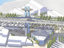 A key recommended strategy of the Granville Island 2040 Plan: Bridging Past & Future, which was released Tuesday by CMHC-Granville Island, is to explore the feasibility of an elevator from the Granville Street Bridge to the heart of Granville Island.