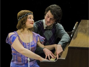 Elizabeth Willow and Matt Loop in United Players' The Game of Love and Chance, running June 2-25 at Jericho Arts Centre.