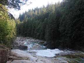 A Toronto man died Monday after being swept over a waterfall in Golden Ears Provincial Park.