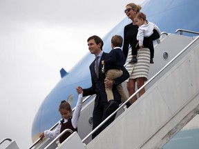FILE - Joseph Kushner and Ivanka Trump's Passover vacation in Whistler had a secret service bill of US$66,000.