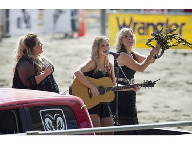 Everybody is a cowboy as entertainers turn out  at the 71st annual Cloverdale Rodeo and Country Fair.