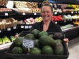 Laurie Verchomin tries never to raise the price of avocados at Coast Naturals in Gibsons, B.C.