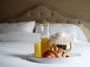 Make mom's morning this Mother's Day with a simple breakfast in bed.