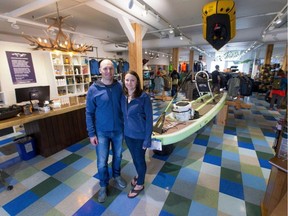 Mike and Kara Tkachuk, owners of Valhalla Pure, relocated the outdoor gear retailer from the suburbs to downtown Victoria. They say a revitalized core with thousands of new residents was behind their decision.