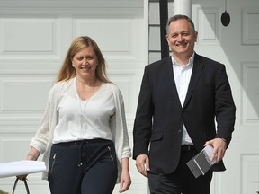 Maple Ridge-Mission NDP candidate Bob D'Eith with his wife, Kim in action on election day in Mission, BC., May 9, 2017.