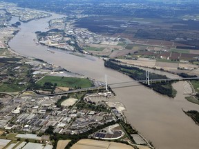 A new Massey Bridge conceptual design, which would replace the George Massey Tunnel.