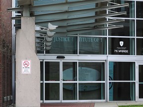 Mugshot of the Justice Institute of BC  campus in New Westminster, BC., February 2, 2012.